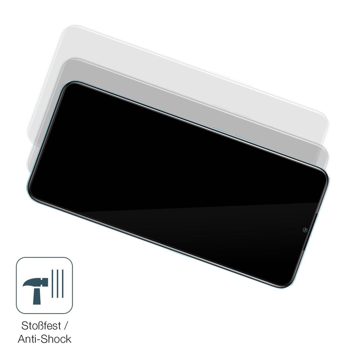 1x 9H Schutzfolie für Oppo A58 Panzerfolie (4)