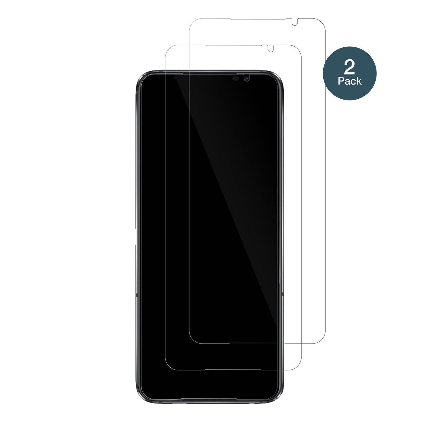 1x 9H Schutzfolie für ASUS ROG Phone 6D Panzerfoli (2)