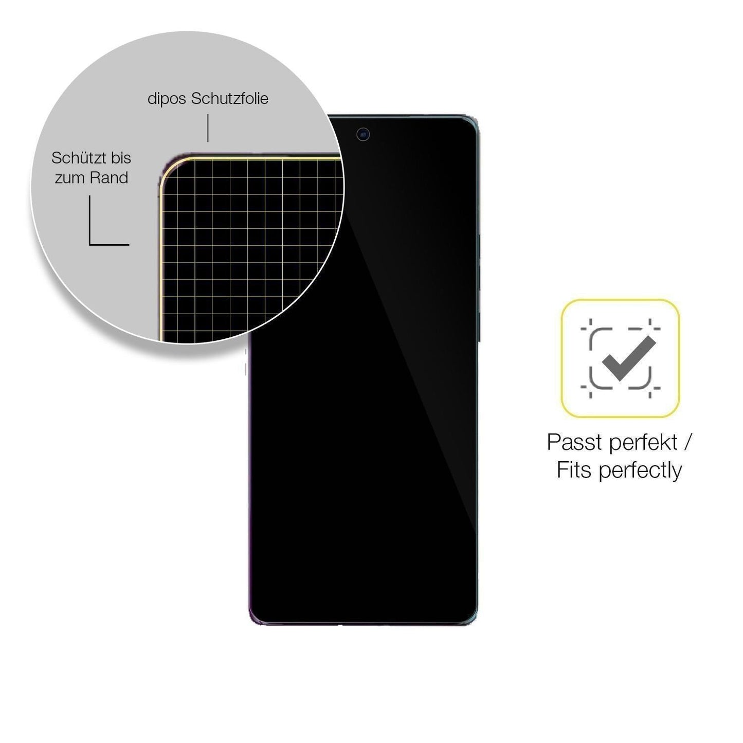 2x 3D Full Cover Schutzfolie für MOTOROLA Moto Edg (6)