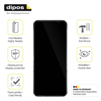 2x 3D Full Cover Schutzfolie für ASUS ROG Phone 6D (7)