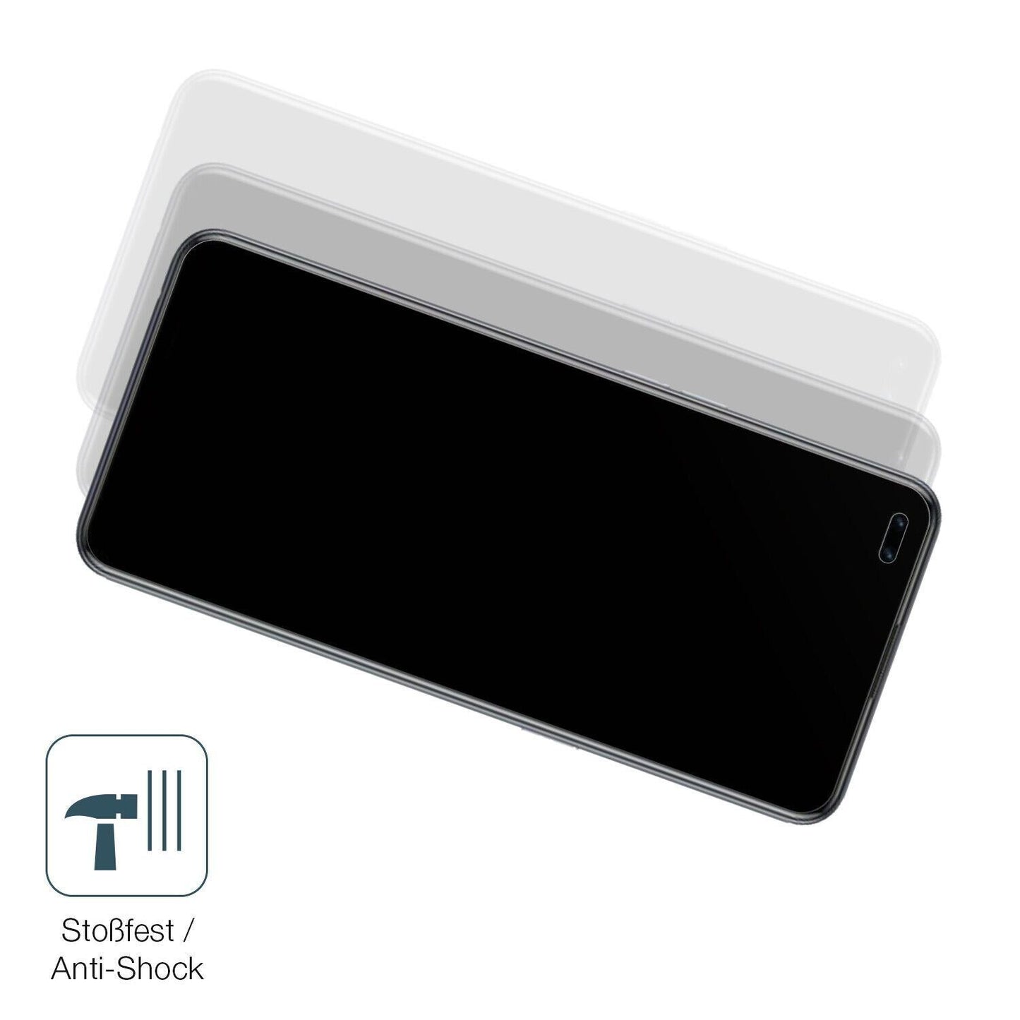 1x 9H Schutzfolie matt für OPPO Reno 4 Lite Panzer (4)