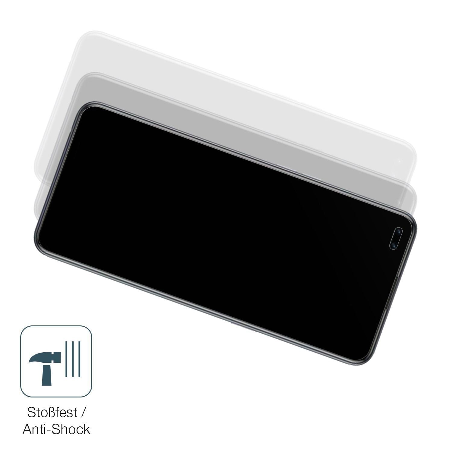 2x 9H Schutzfolie matt für OPPO Reno 4 Lite Panzer (4)