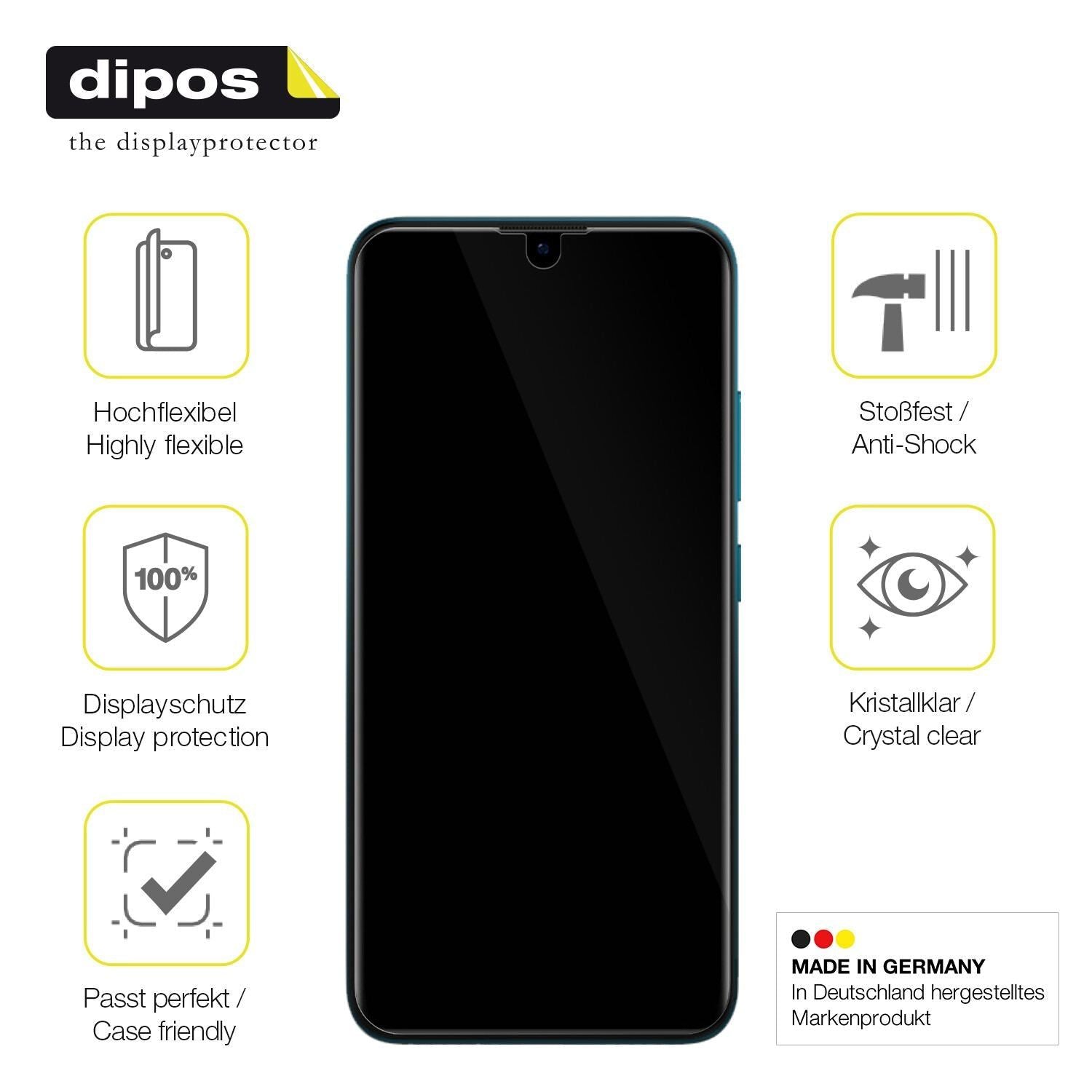 2x 3D Full Cover Schutzfolie für itel S15 Pro (7)