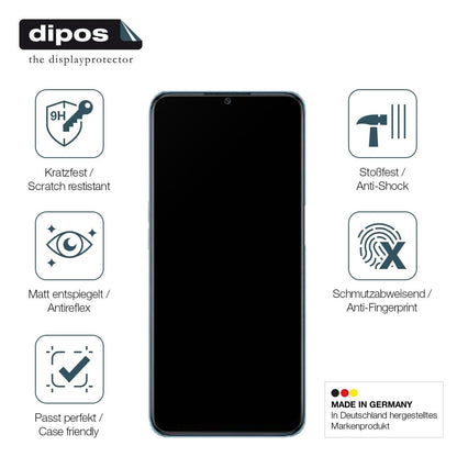 2x 9H Schutzfolie matt für OPPO A56s Panzerfolie (7)