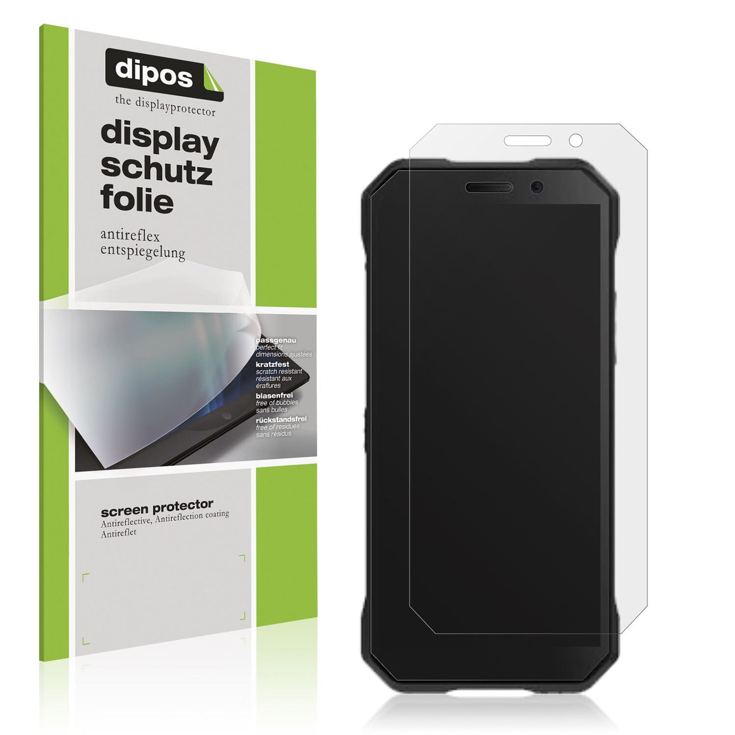 6x Schutzfolie matt für DOOGEE S51 Display-Schutzf (1)