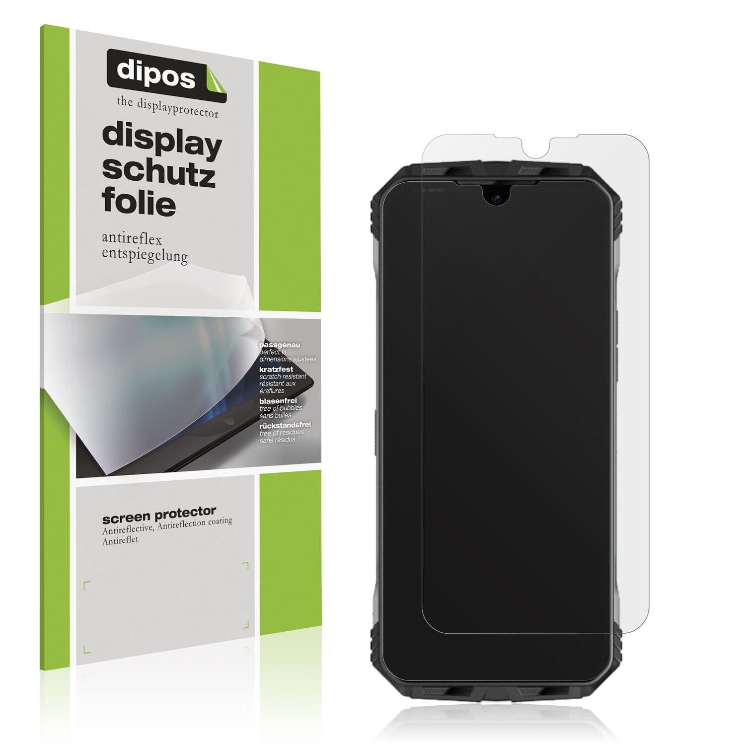 2x Schutzfolie matt für DOOGEE V Max Display-Schut (1)