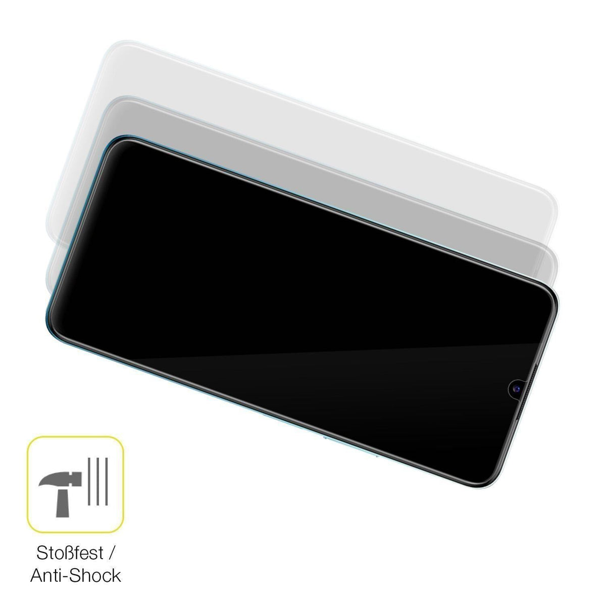 2x 3D Full Cover Schutzfolie für VIVO Y15c (4)