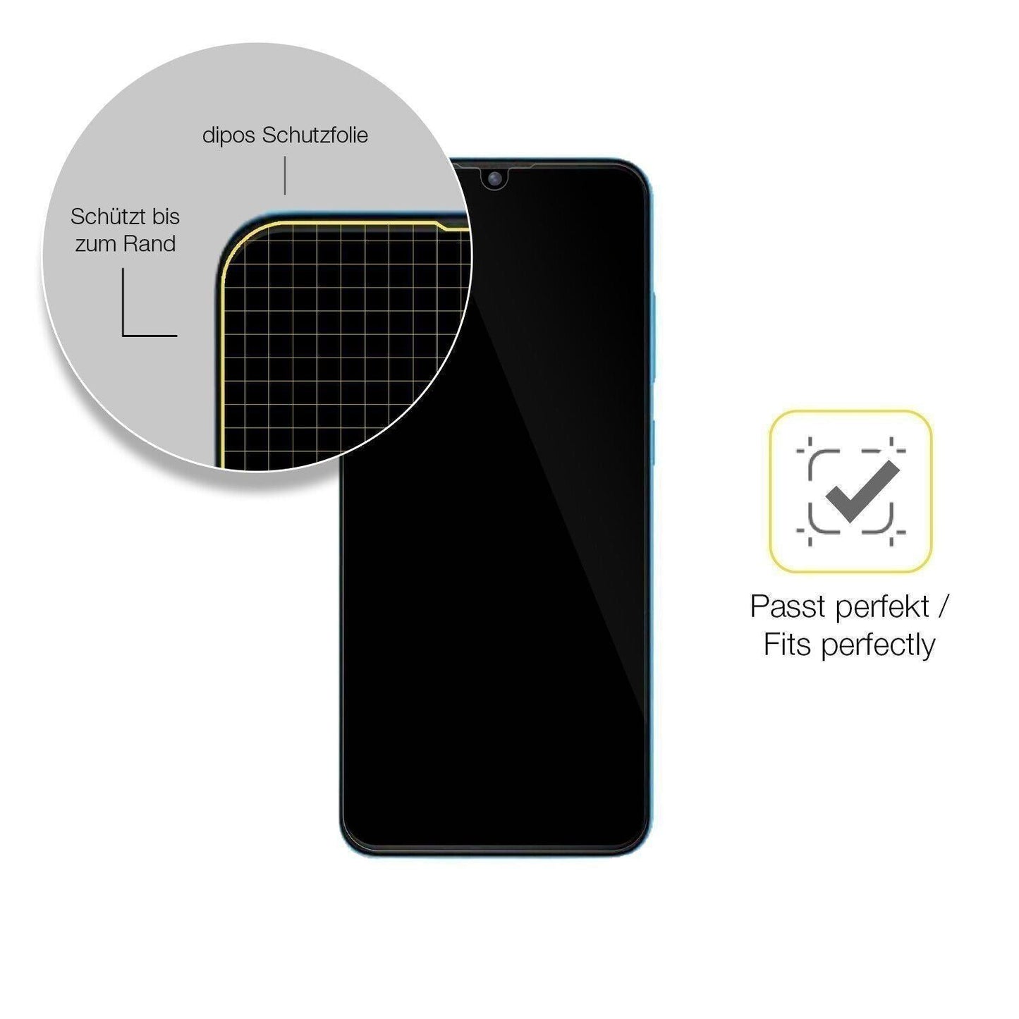 1x 3D Full Cover Schutzfolie für Walton Orbit Y50 (6)