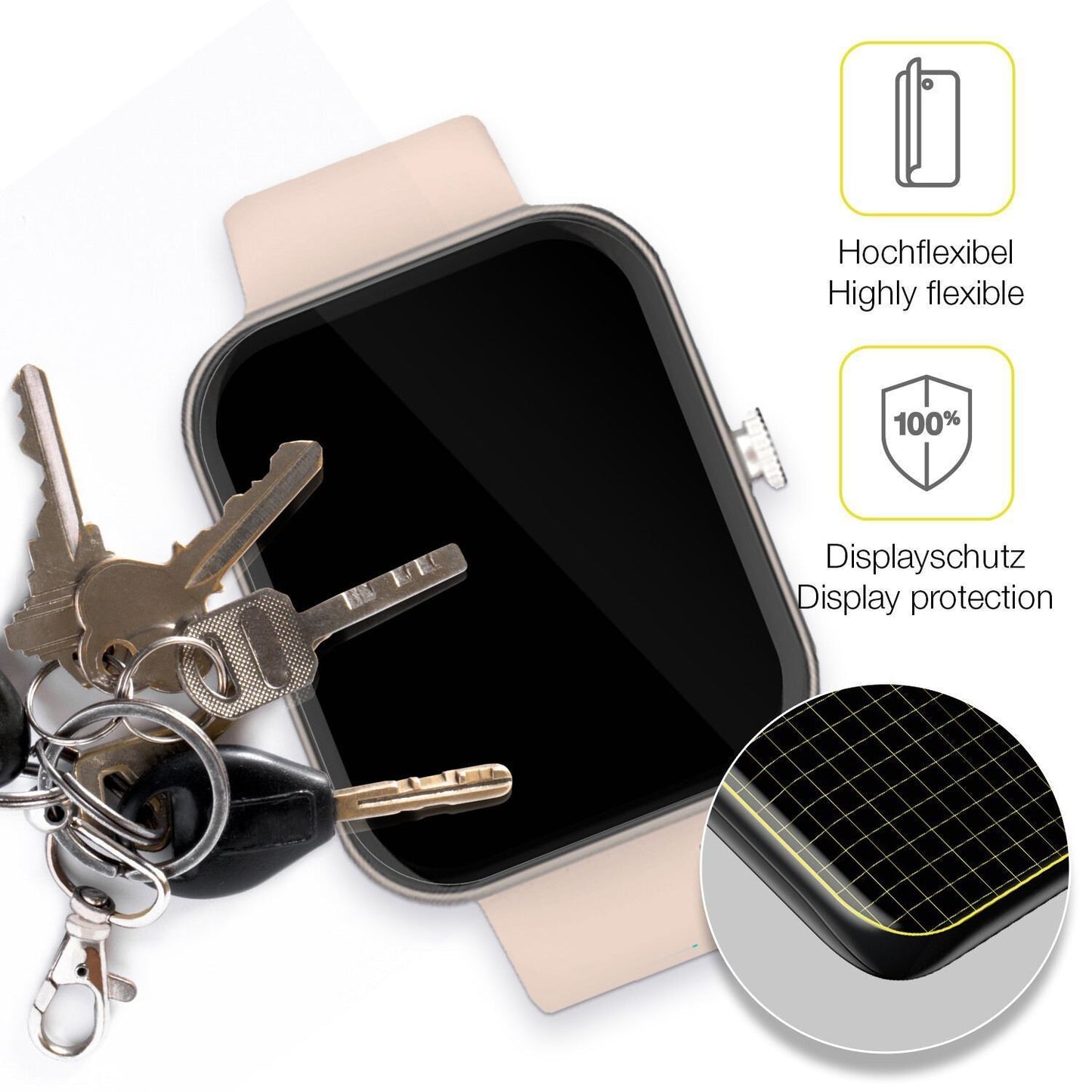 2x 3D Full Cover Schutzfolie für Noise Colorfit Pu (3)