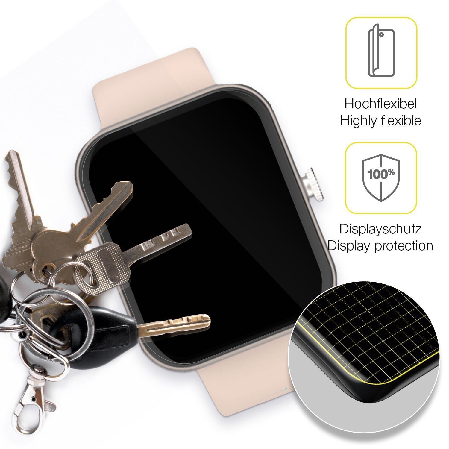 2x 3D Full Cover Schutzfolie für Noise Colorfit Pu (3)
