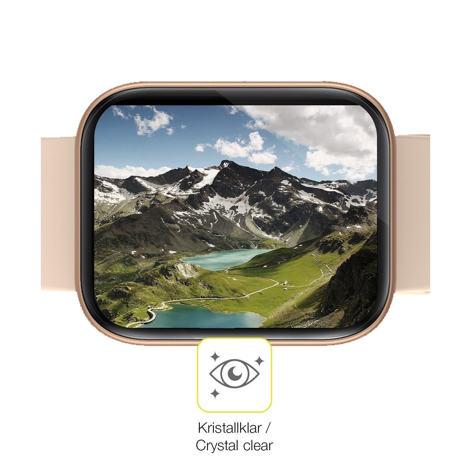 2x 3D Full Cover Schutzfolie für Fireboltt Neptune (5)
