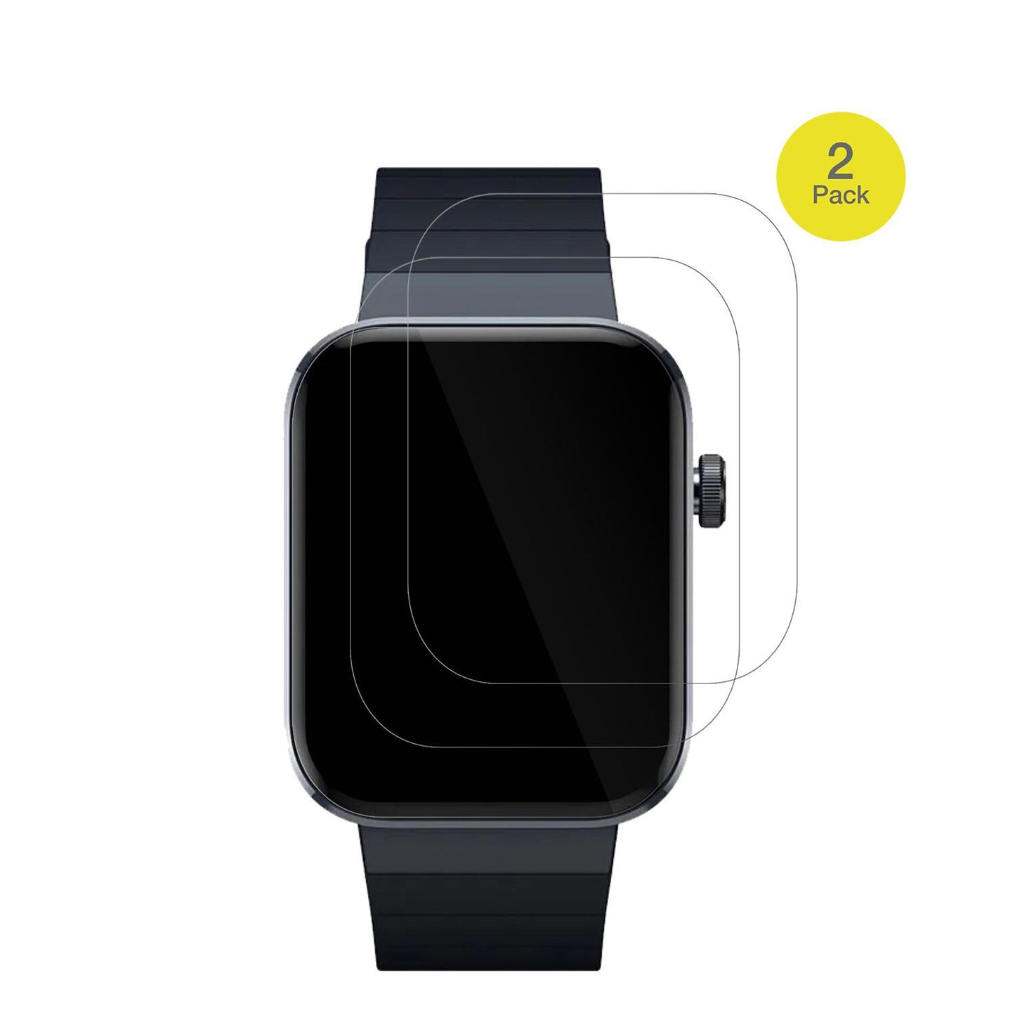 2x 3D Full Cover Schutzfolie für Mibro Watch T1 (2)