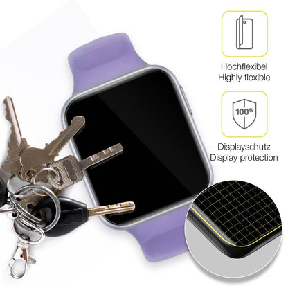 2x 3D Full Cover Schutzfolie für Oppo Watch SE (3)