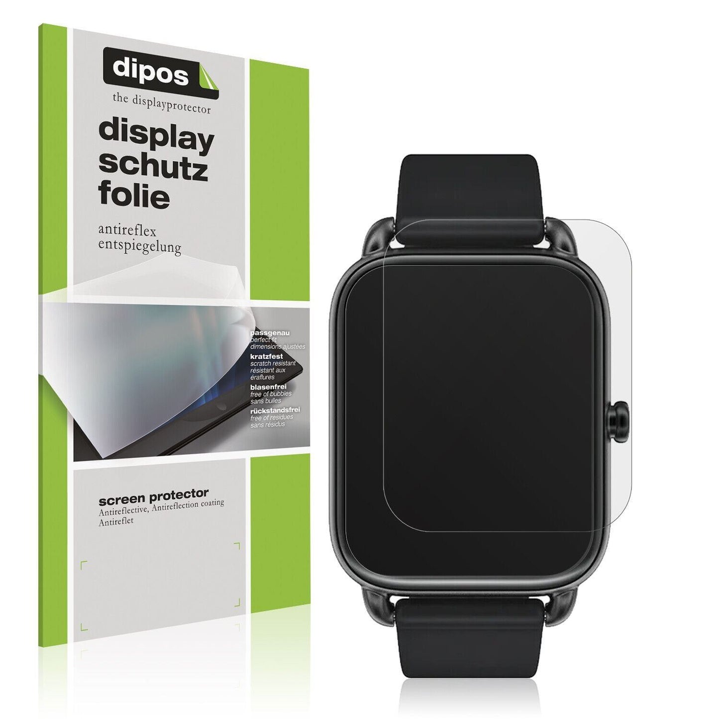 5x Schutzfolie matt für Haylou RS4 Display-Schutzf (1)