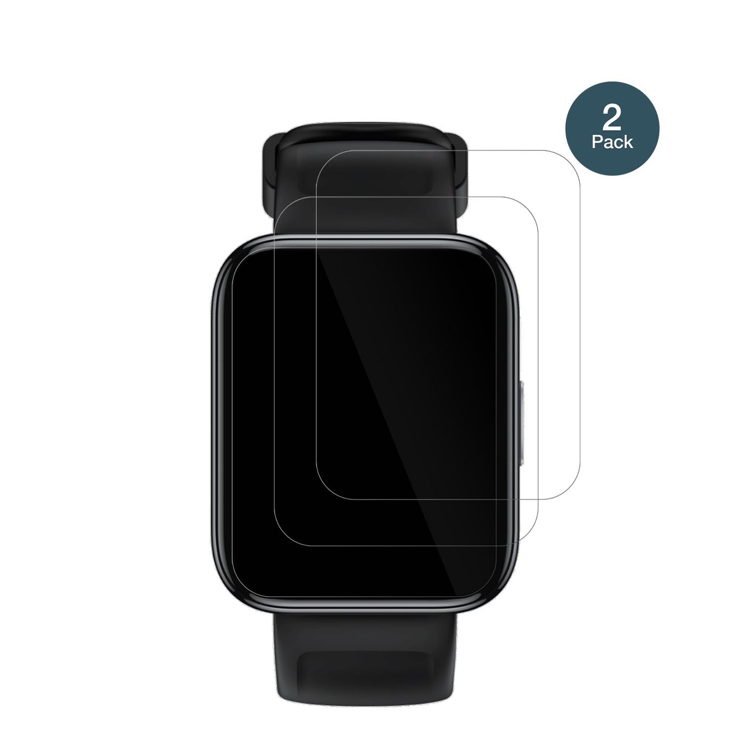 2x 9H Schutzfolie für Realme Watch 3 Panzerfolie (2)
