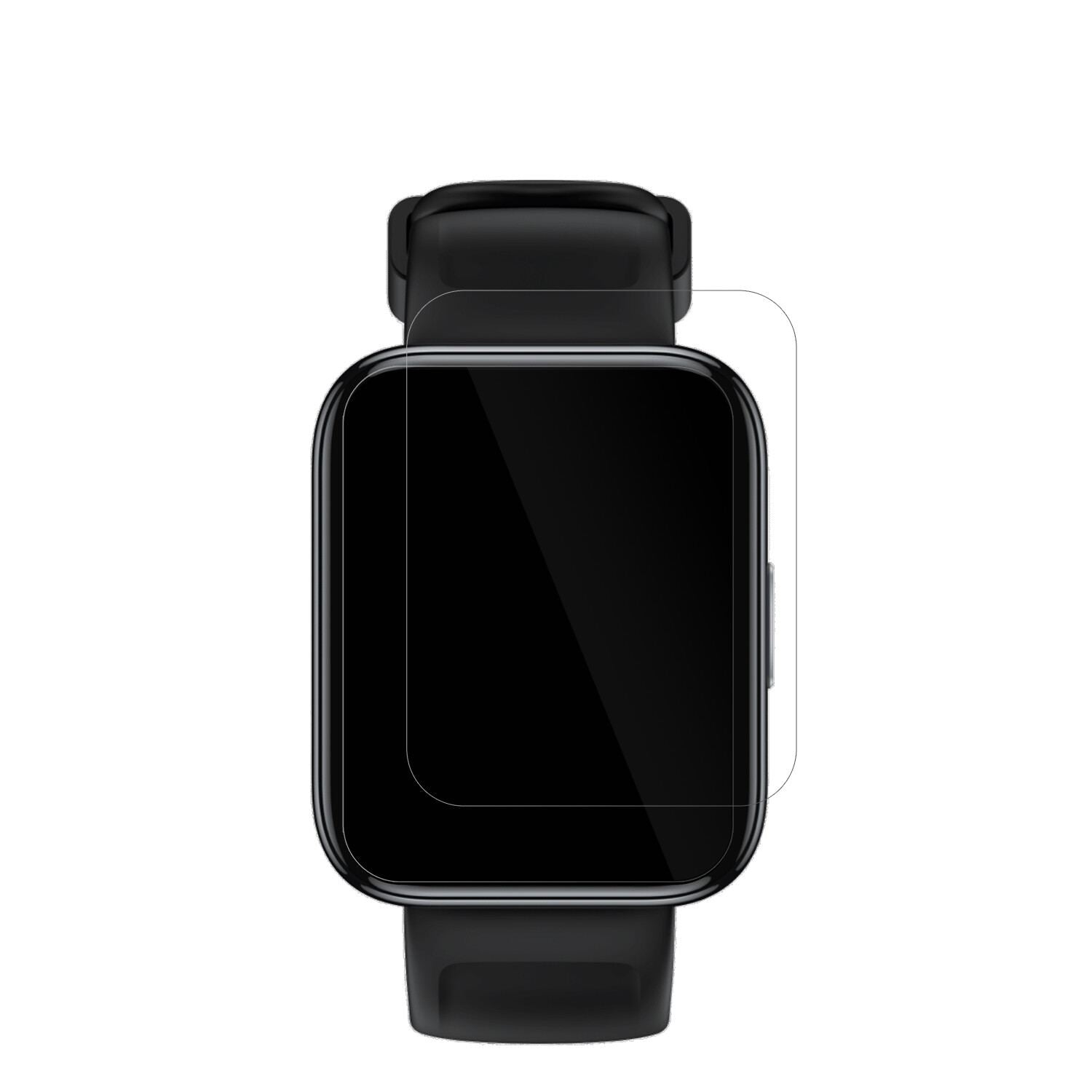 6x Schutzfolie klar für Realme Watch 3 Display-Sch (2)
