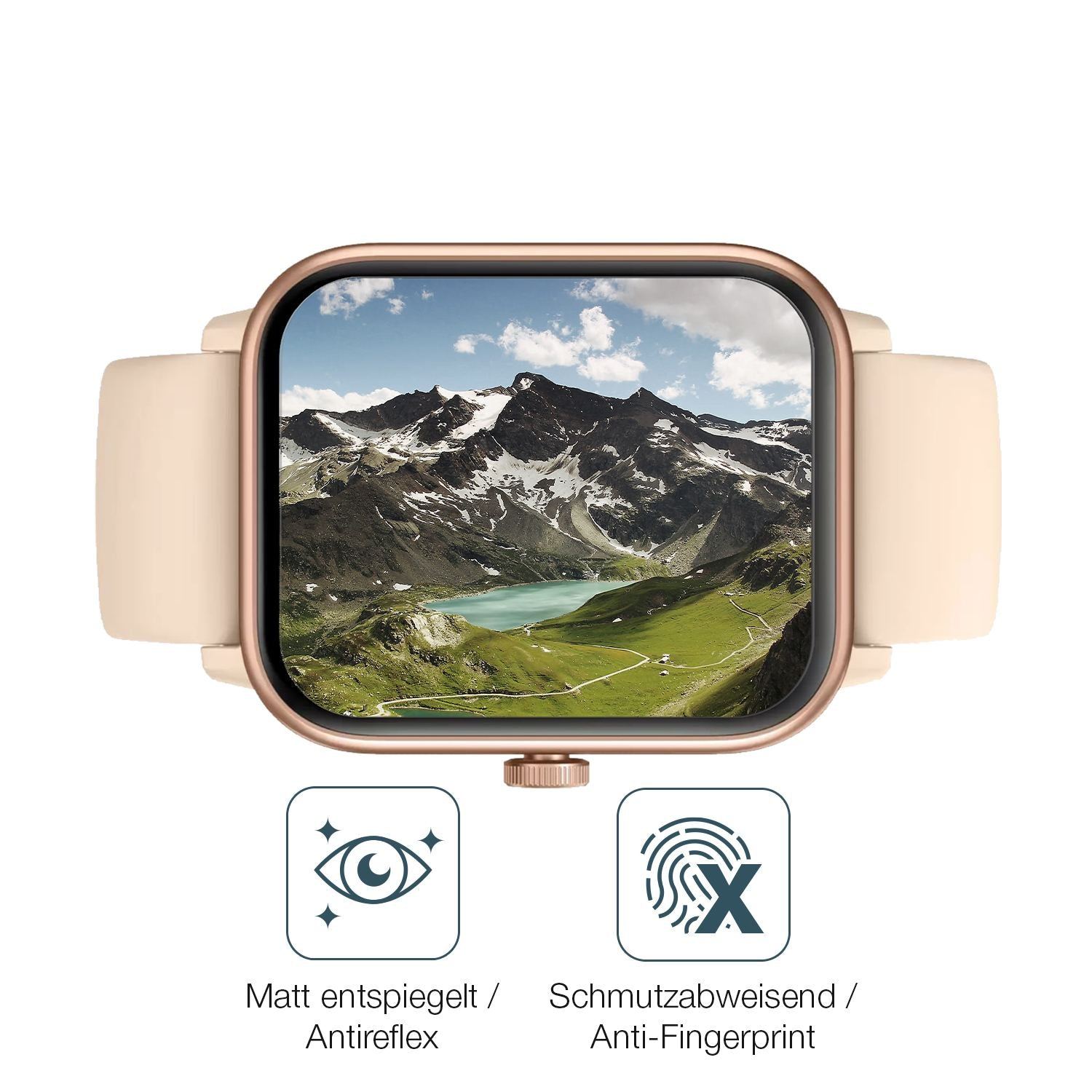 1x 9H Schutzfolie matt für Noise Colorfit Pro 4 Ma (5)