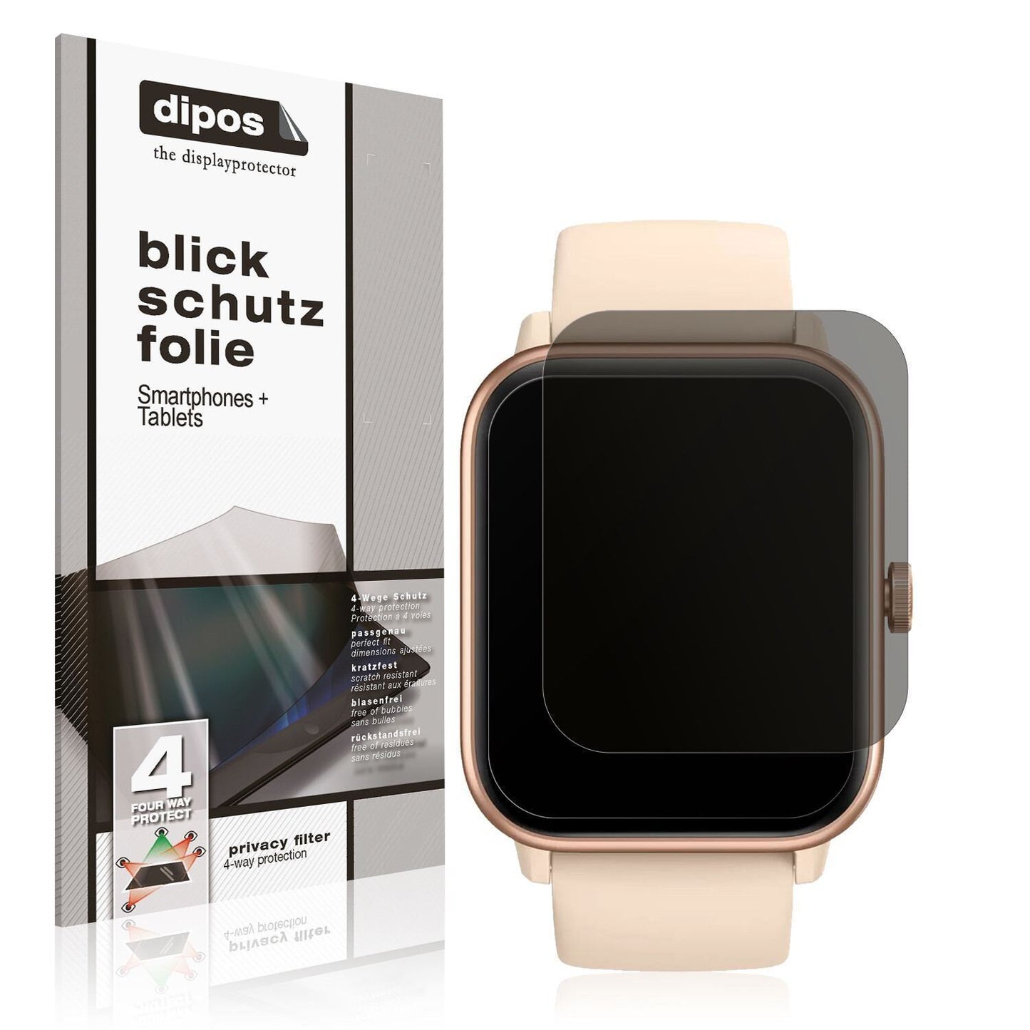 Blickschutzfolie für Noise Colorfit Pro 4 Max matt (1)