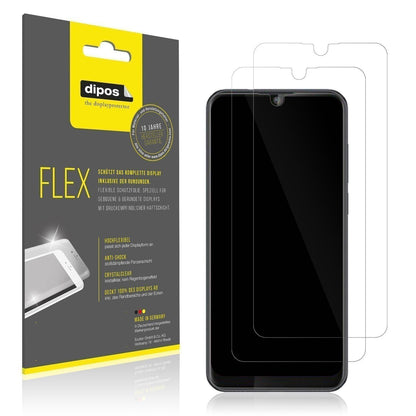 2x 3D Full Cover Schutzfolie für Walton Primo R6 (1)