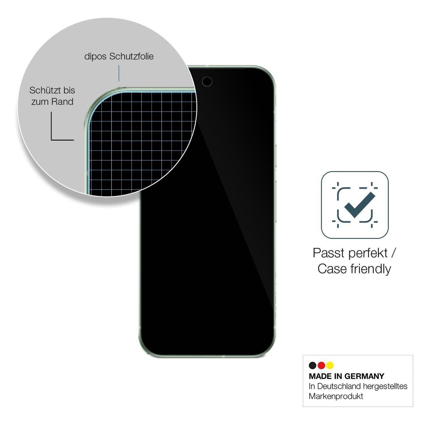 2x 9H Schutzfolie für Google Pixel 9 Panzerfolie (7)