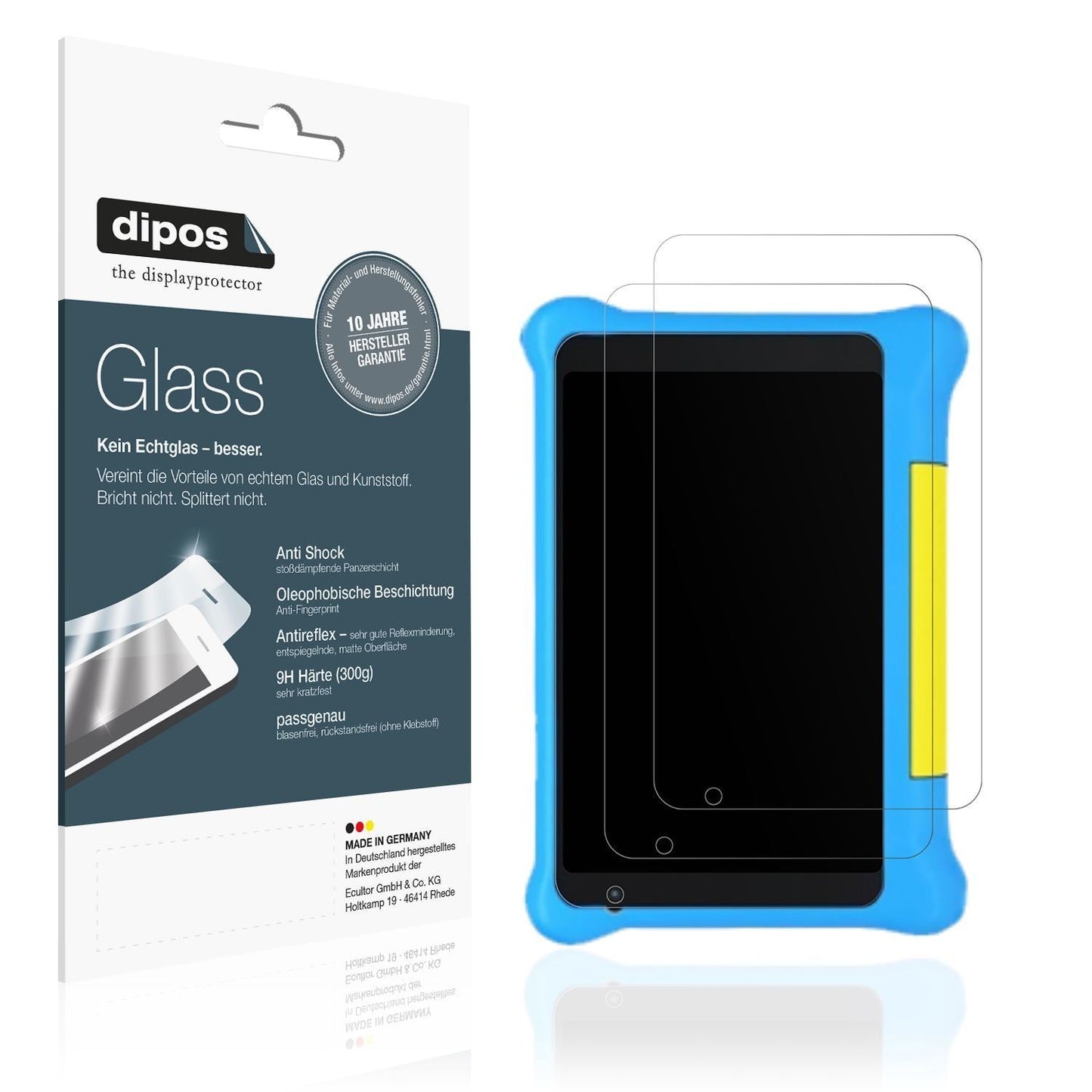 2x 9H Schutzfolie matt für HotLight Kinder Tablet  (1)