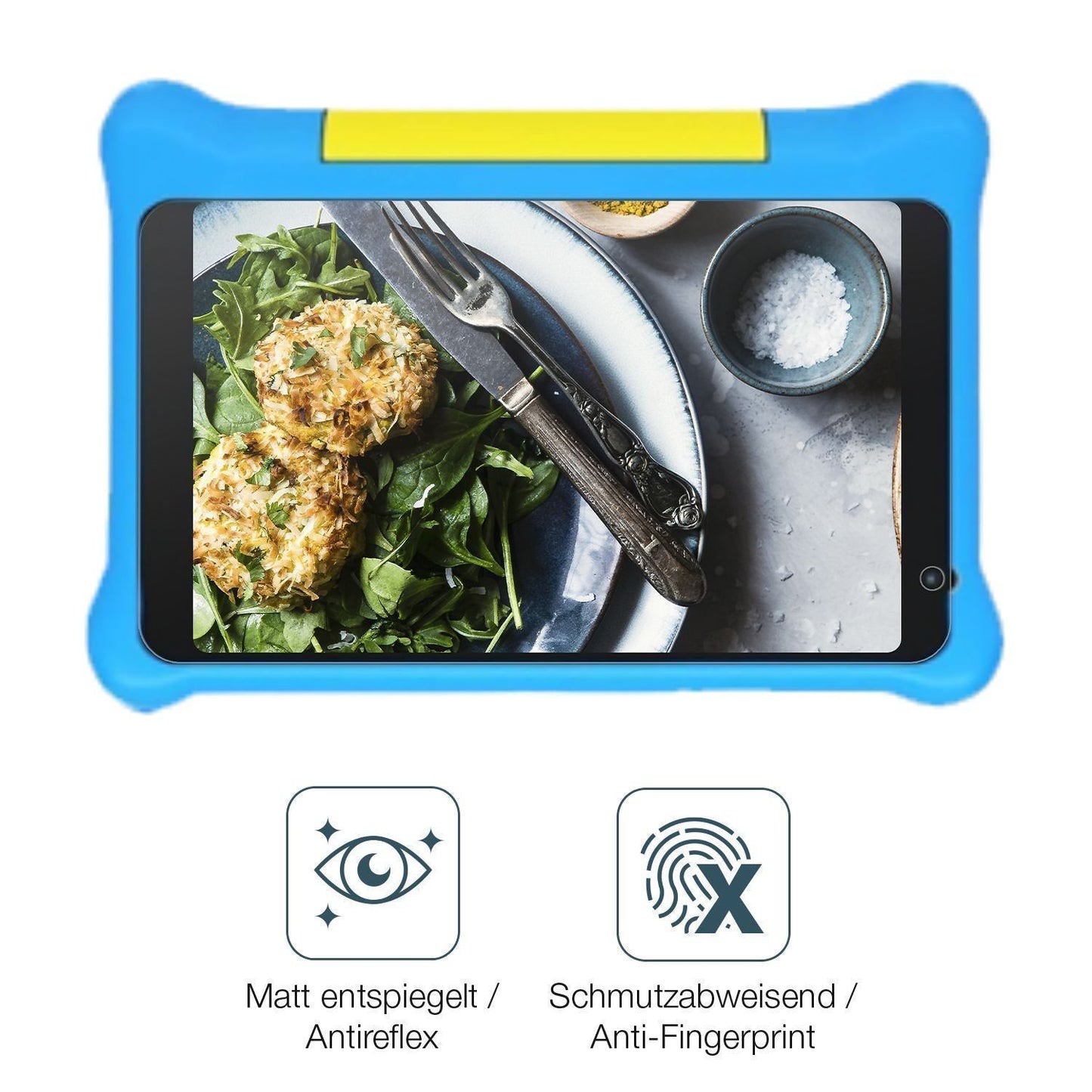 2x 9H Schutzfolie matt für HotLight Kinder Tablet  (5)
