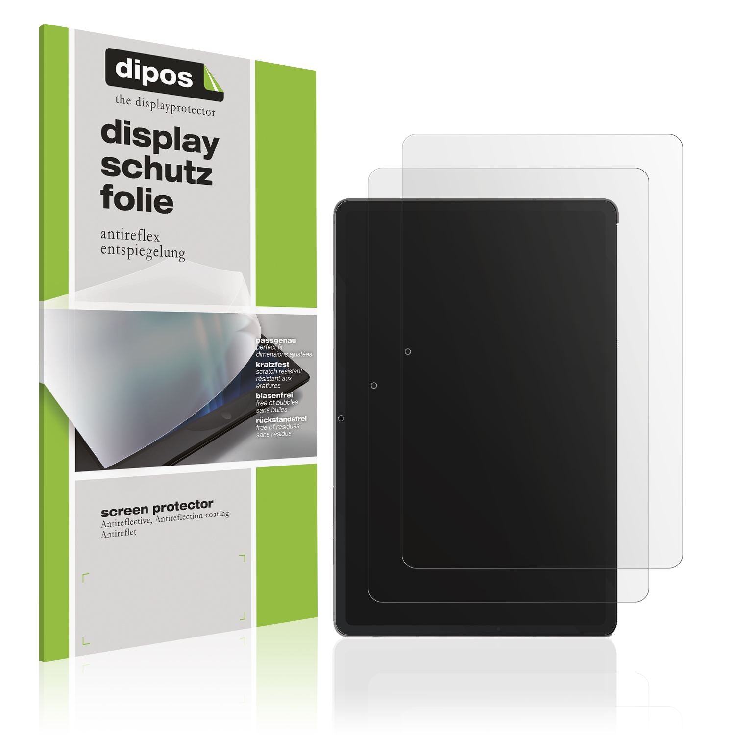 2x Schutzfolie matt für Samsung Galaxy Tab S9FE+ D (1)