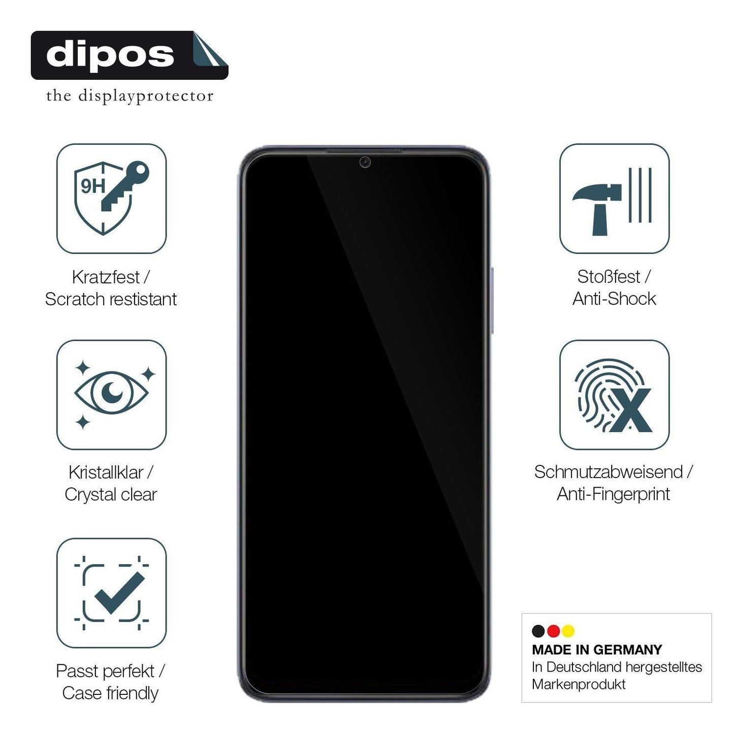 2x 9H Schutzfolie für Oppo A17K Panzerfolie (7)
