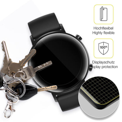 2x 3D Full Cover Schutzfolie für Huawei Watch GT2  (3)