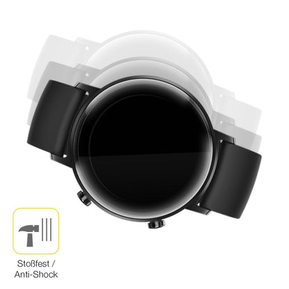 2x 3D Full Cover Schutzfolie für Huawei Watch GT2  (4)
