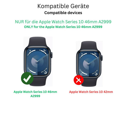2x 3D Full Cover Schutzfolie für Apple Watch Serie (2)