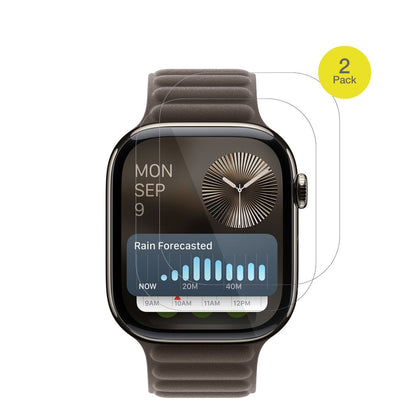 2x 3D Full Cover Schutzfolie für Apple Watch Serie (3)