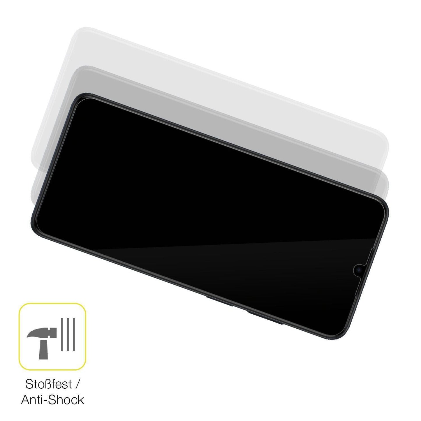 1x 3D Full Cover Schutzfolie für Motorola Moto E22 (4)