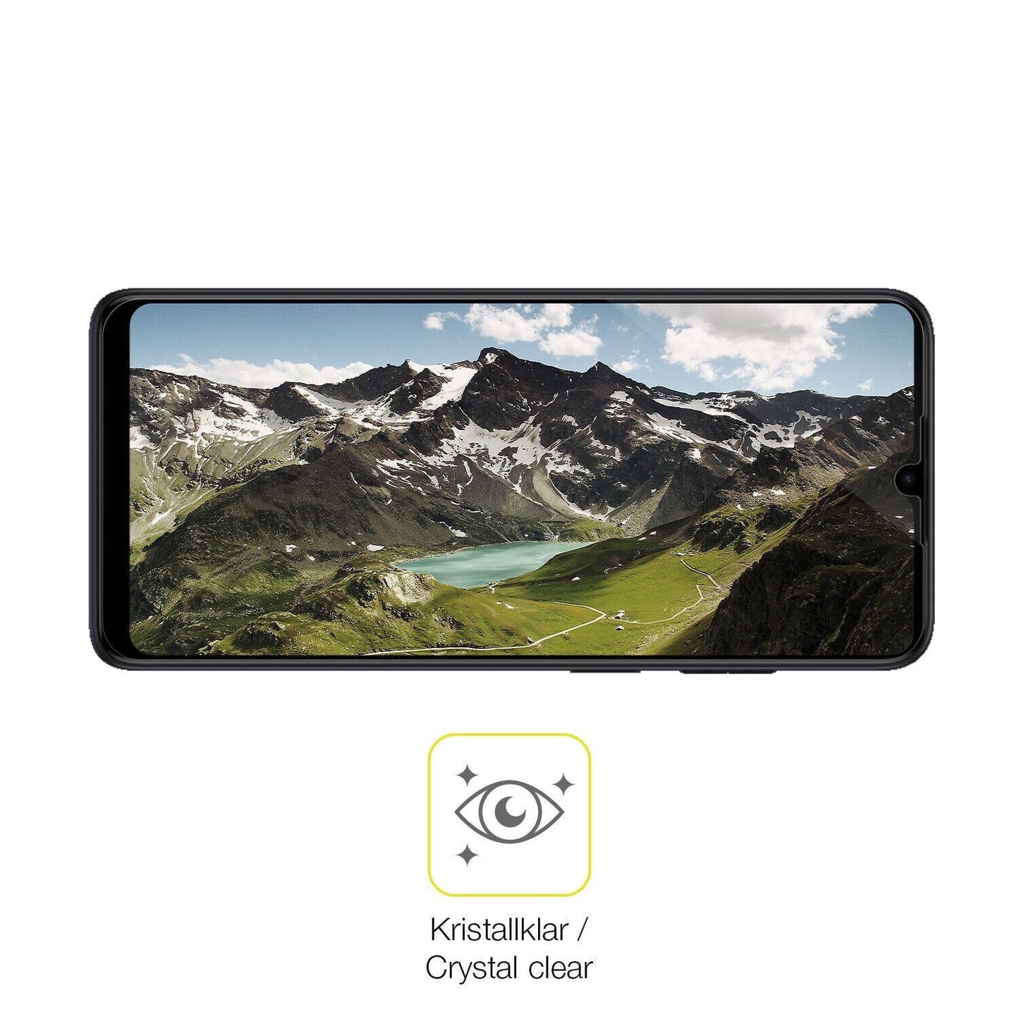 1x 3D Full Cover Schutzfolie für Motorola Moto E22 (5)