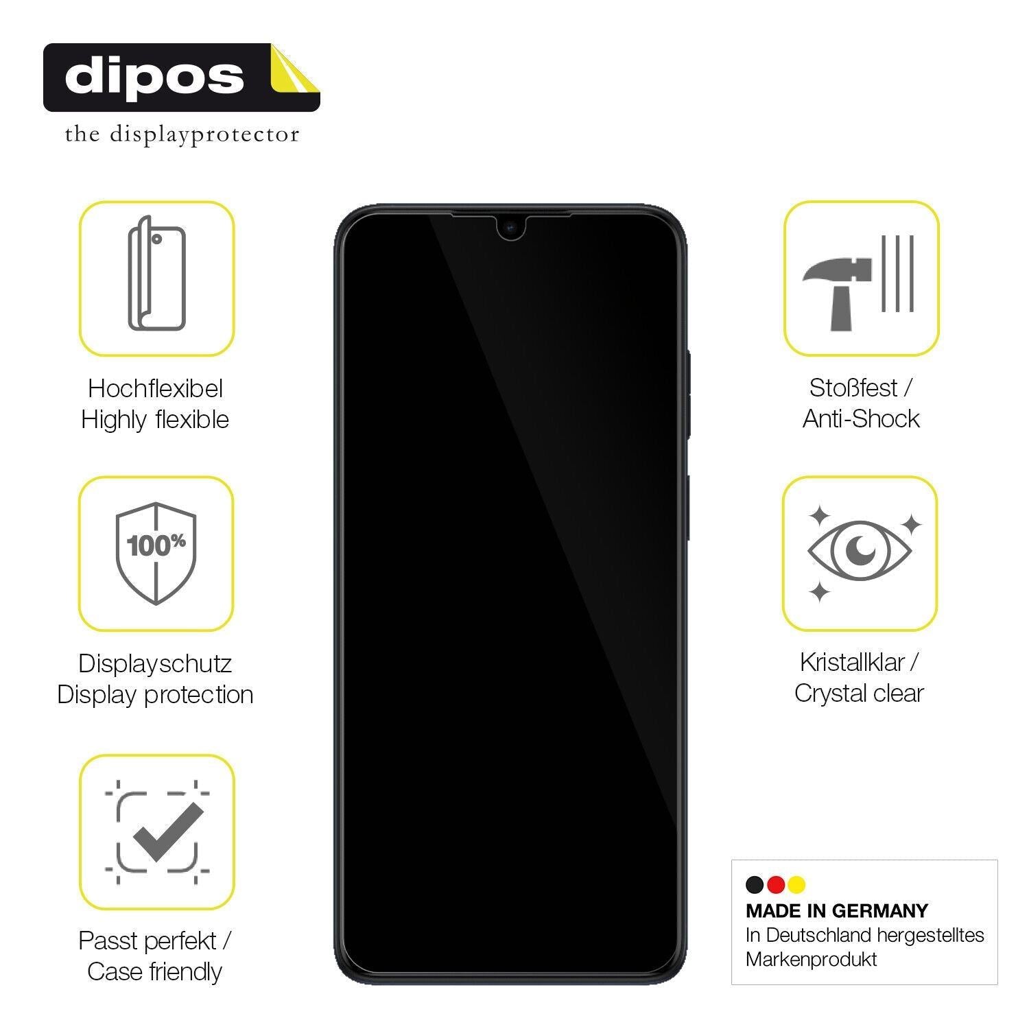 1x 3D Full Cover Schutzfolie für Motorola Moto E22 (7)
