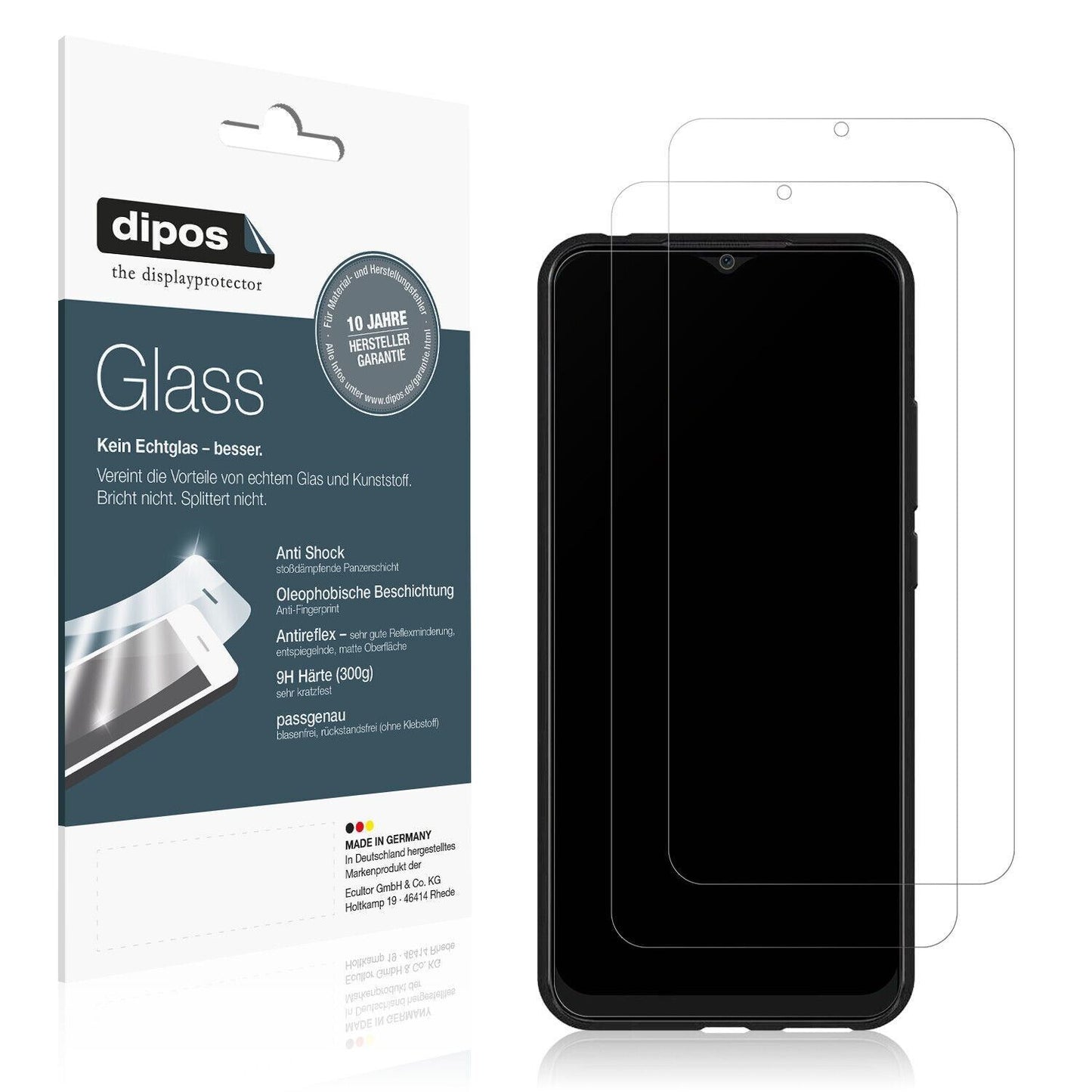 1x 9H Schutzfolie matt für Alcatel 1L (2021) Panze (1)
