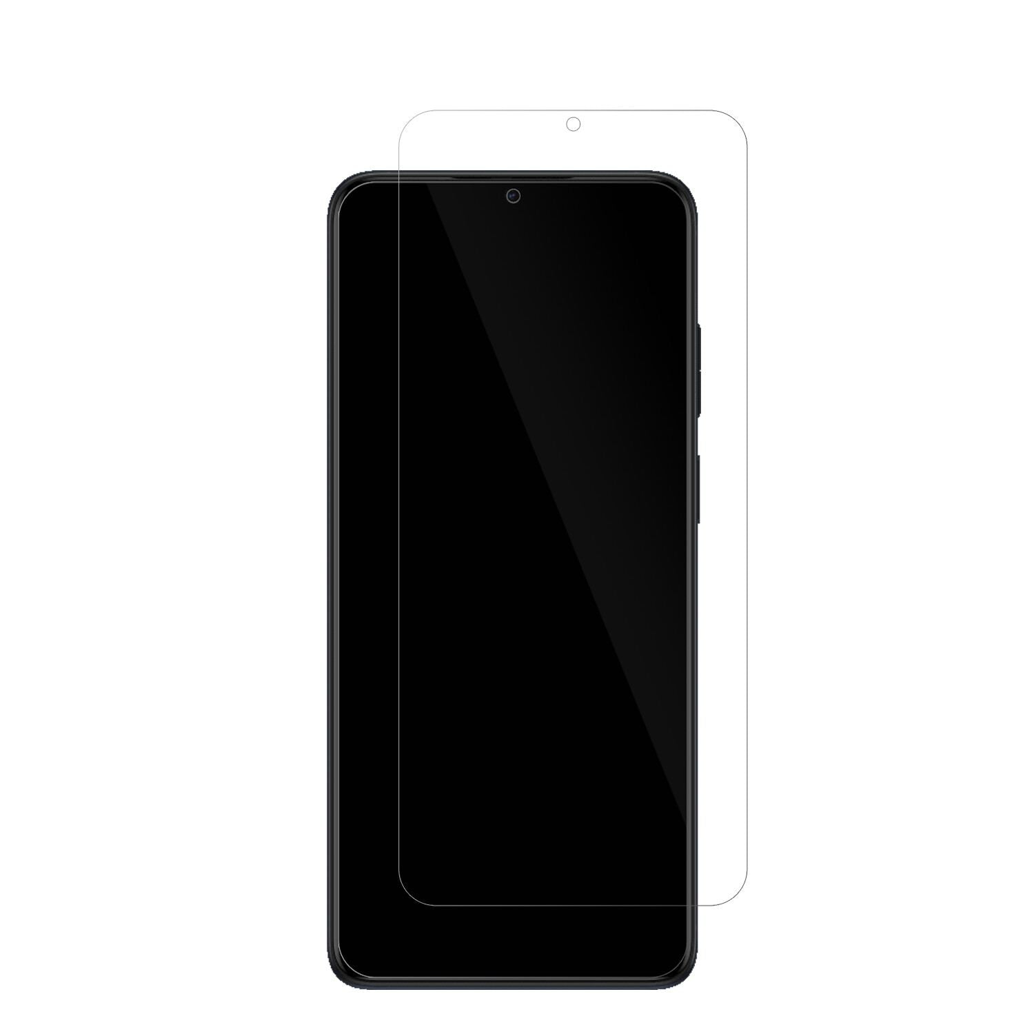 2x Schutzfolie klar für Motorola Moto E22 Display- (2)