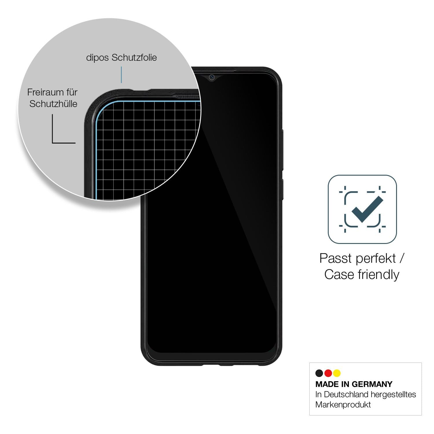 2x 9H Schutzfolie für Alcatel 1L (2021) Panzerfoli (6)