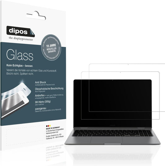 2x 9H Schutzfolie matt für Samsung Galaxy Book 5 P (1)
