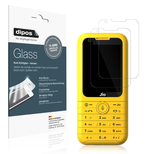 2x 9H Schutzfolie für Jio Phone Prima Panzerfolie (1)