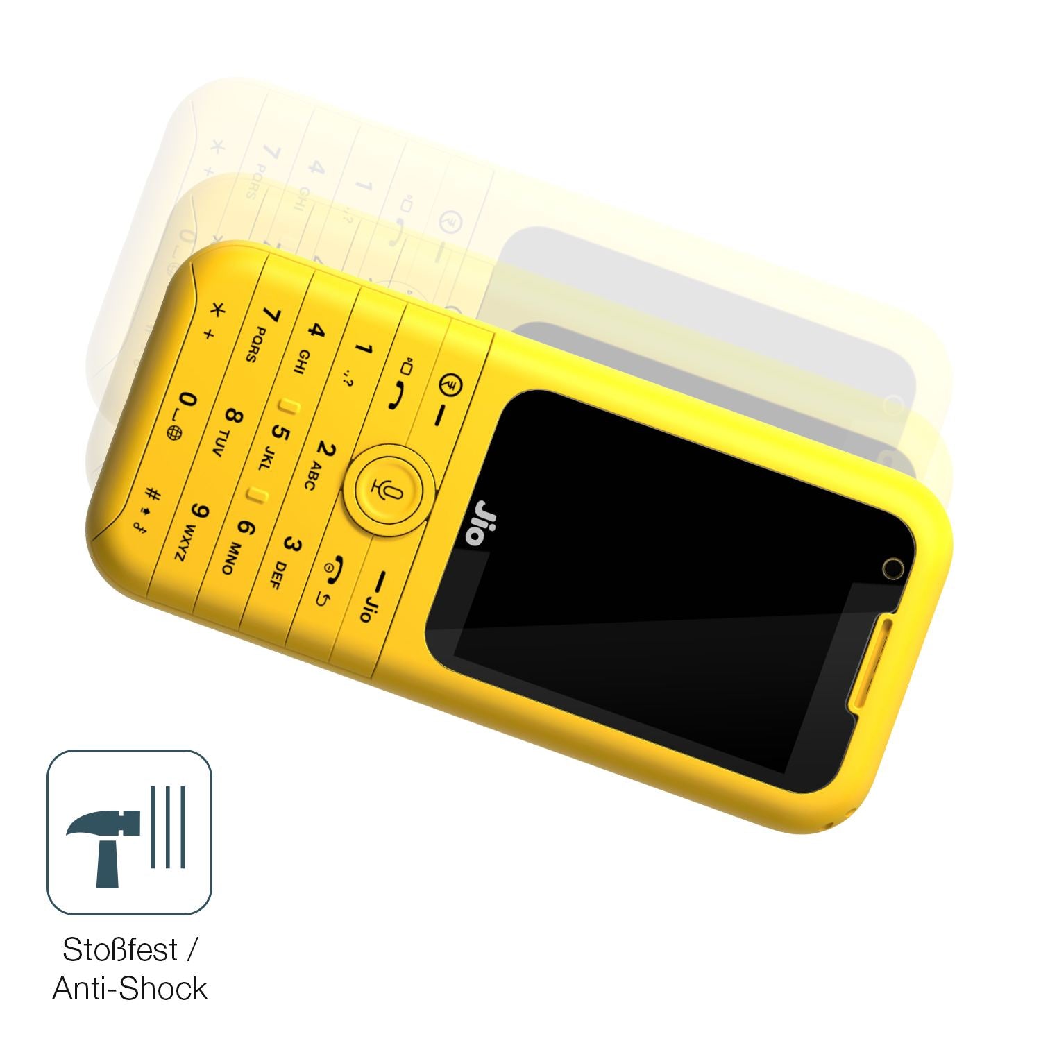 2x 9H Schutzfolie für Jio Phone Prima Panzerfolie (4)