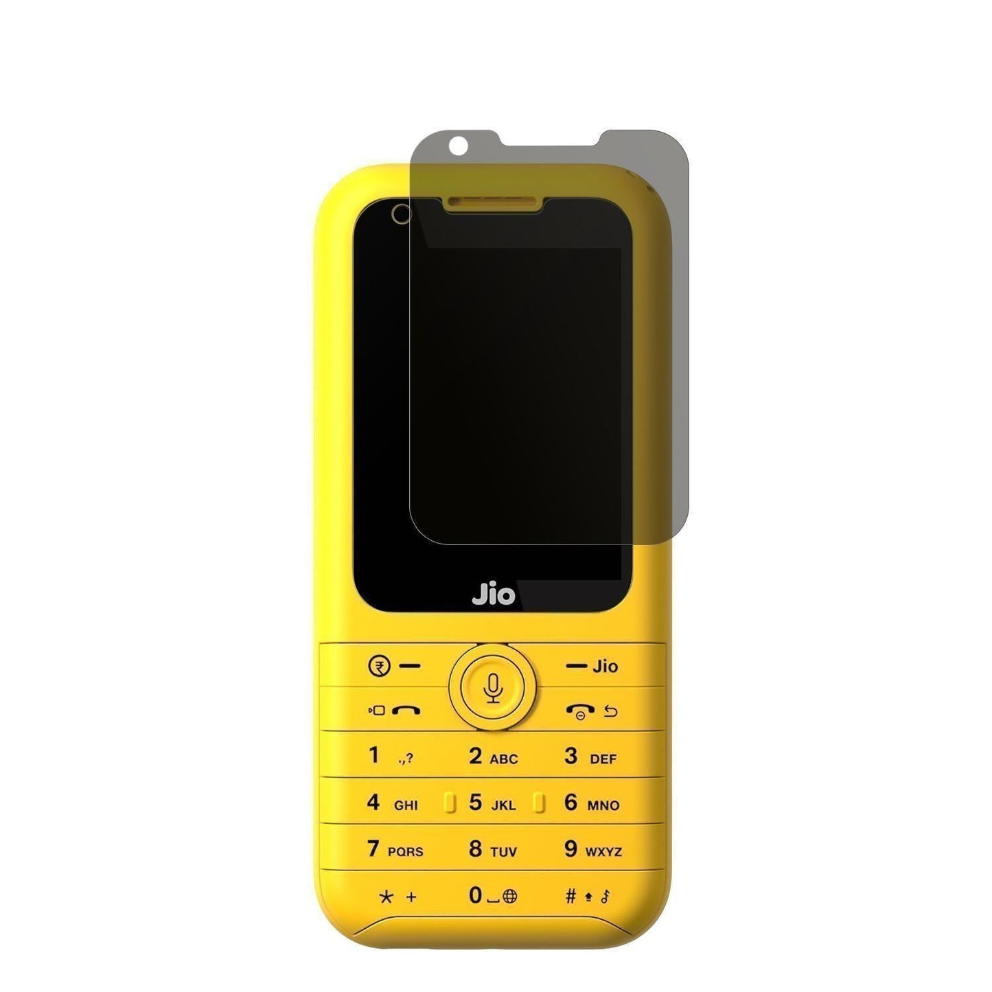 Blickschutzfolie für Jio Phone Prima 2 matt Schutz (2)