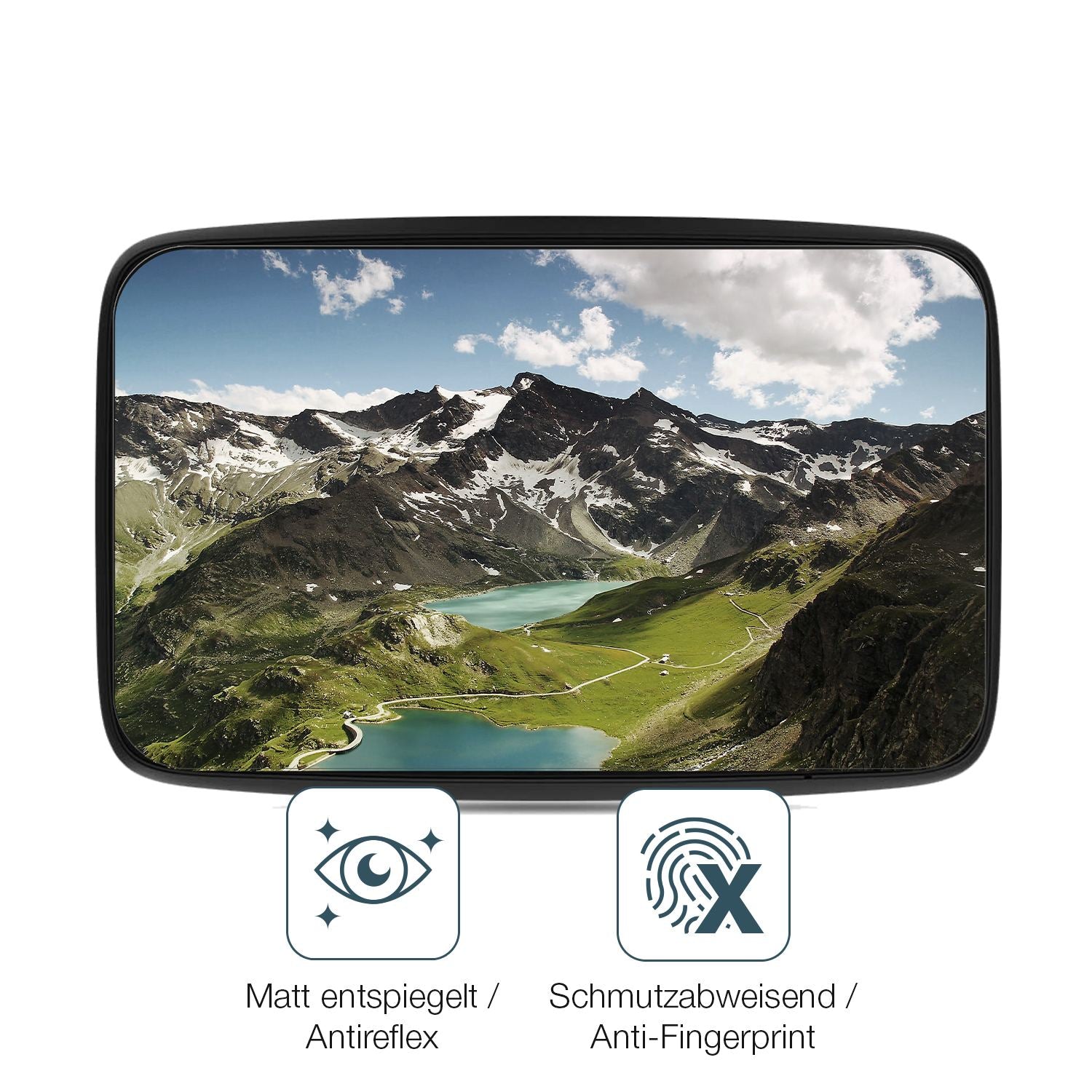 2x 9H Schutzfolie matt für TomTom Go Expert Plus 7 (5)