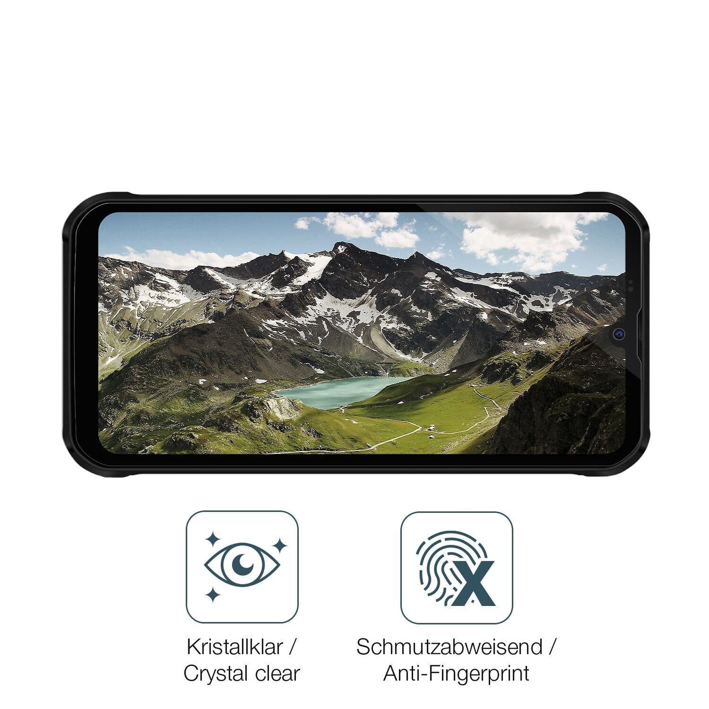 2x 9H Schutzfolie für Volla Phone X Panzerfolie (5)