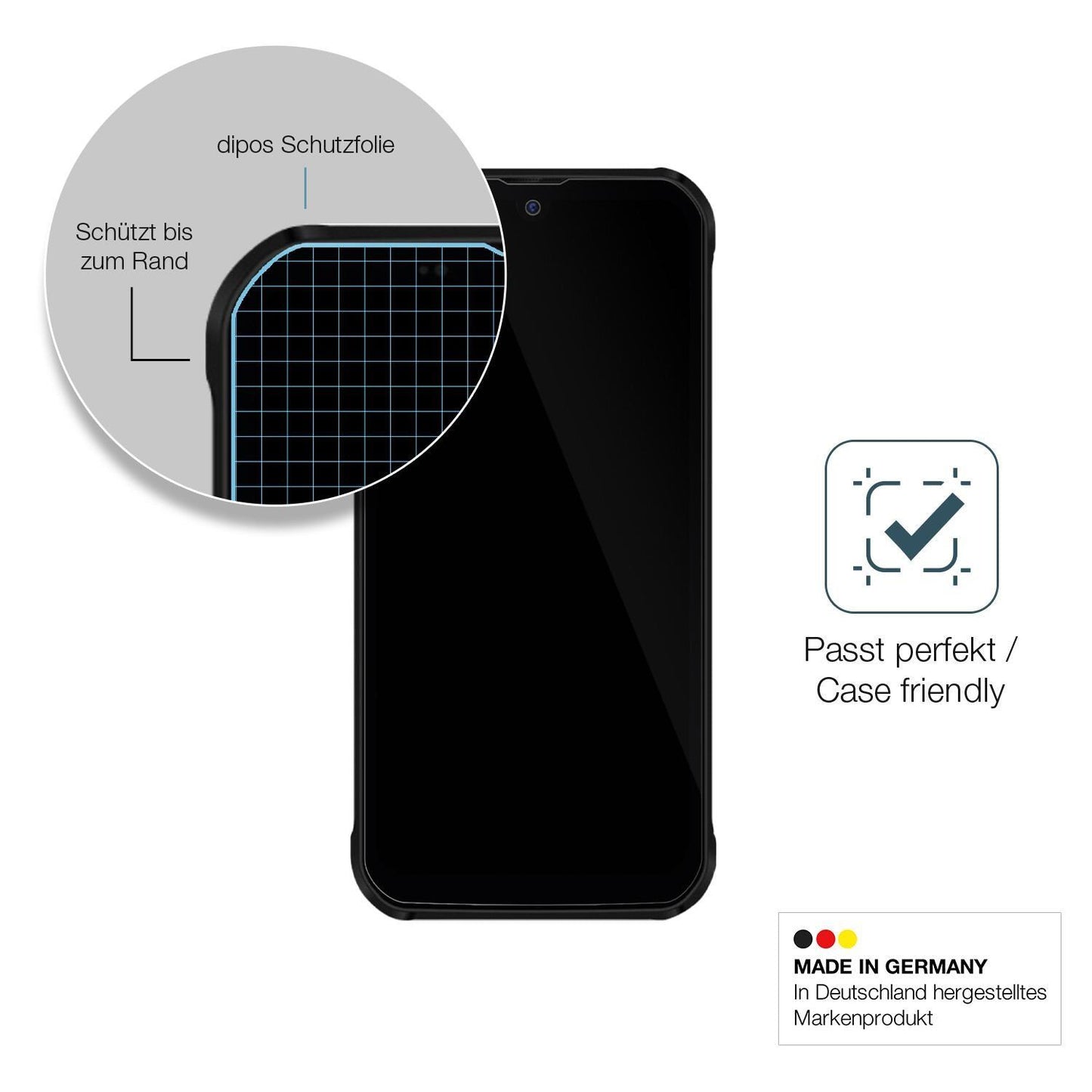 2x 9H Schutzfolie für Volla Phone X Panzerfolie (6)