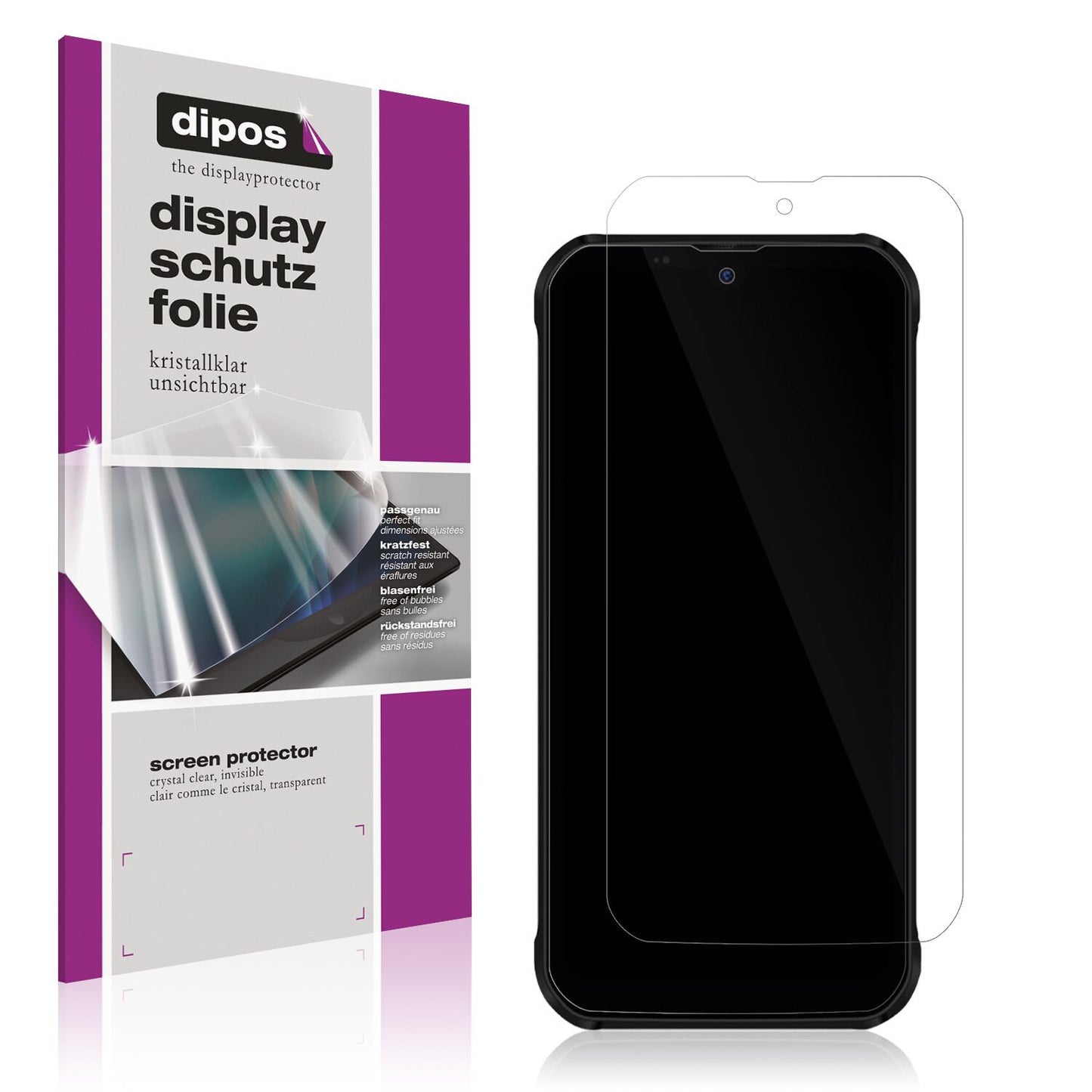 2x Schutzfolie klar für Volla Phone X Display-Schu (1)