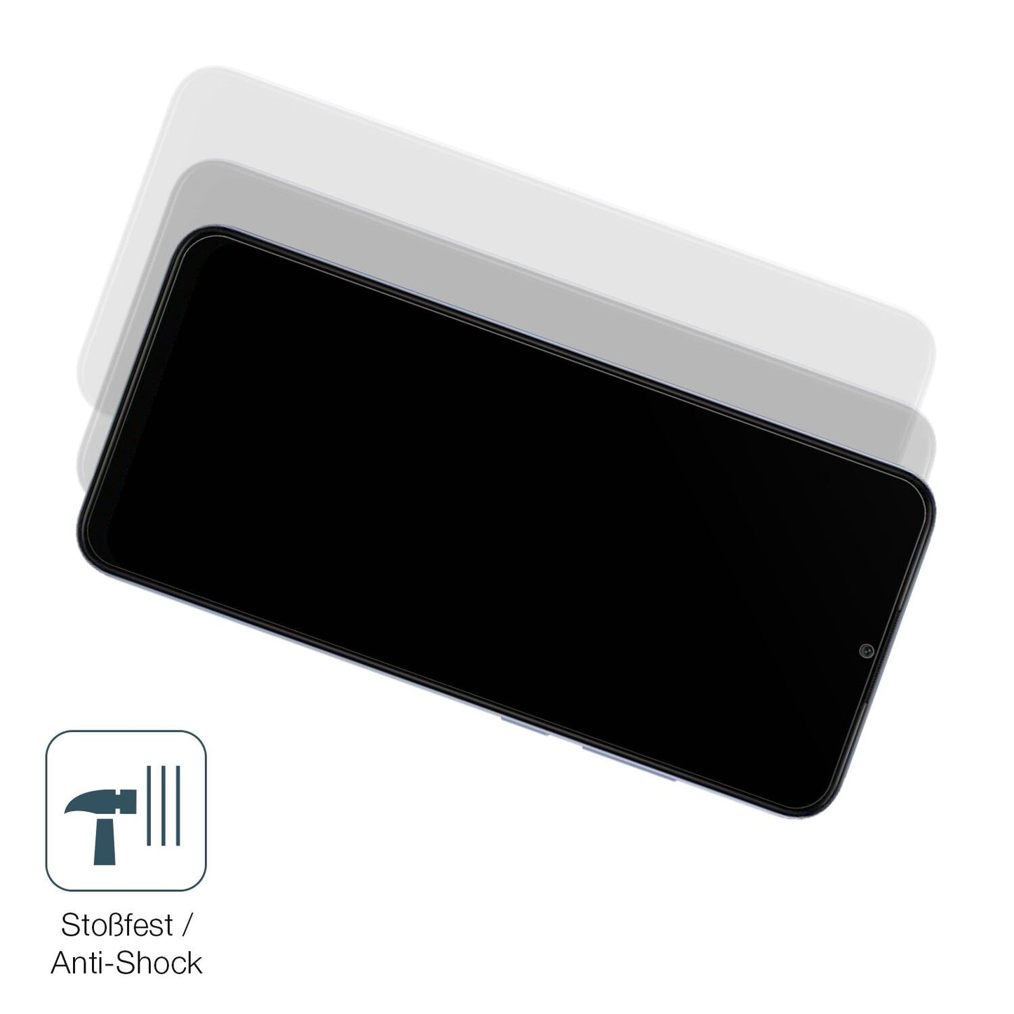 2x 9H Schutzfolie matt für Samsung Galaxy A04e Pan (4)
