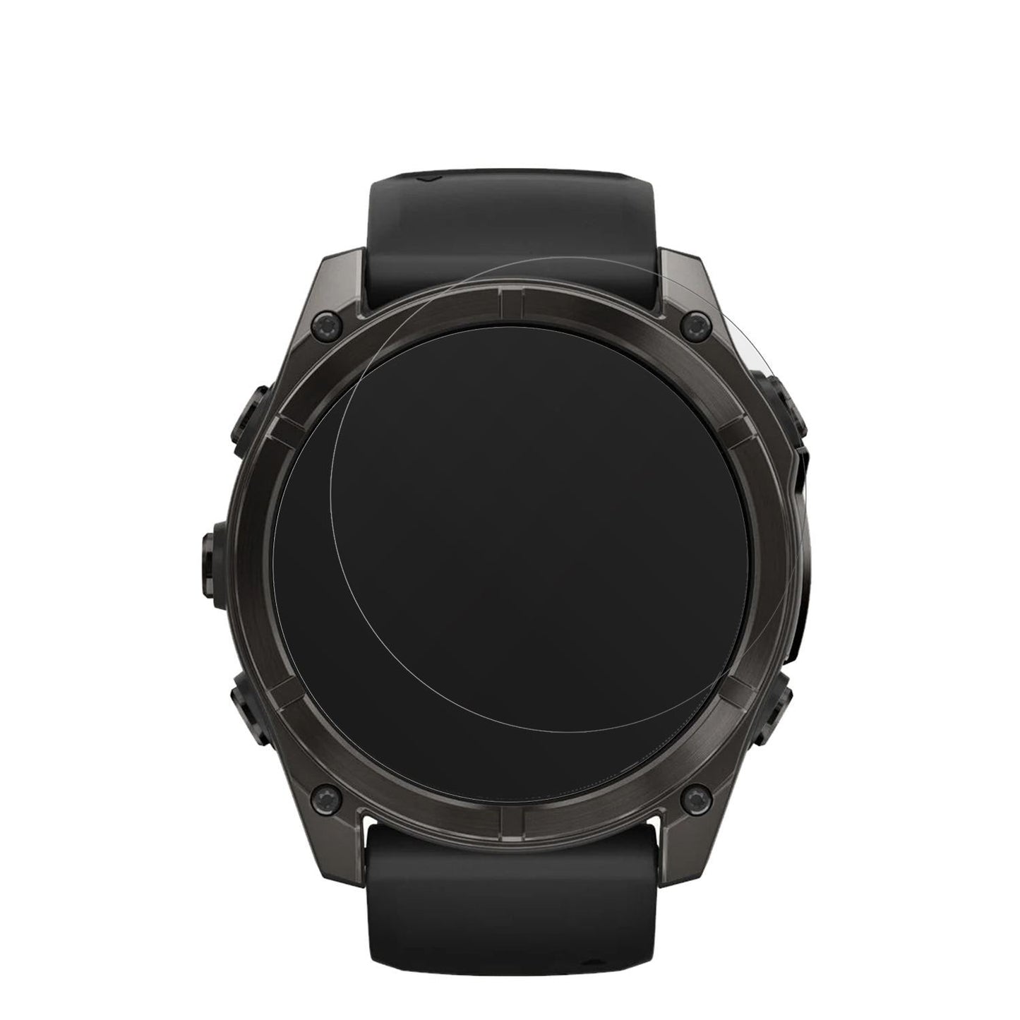 6x Schutzfolie matt für Garmin Fenix 8 43mm Displa (2)