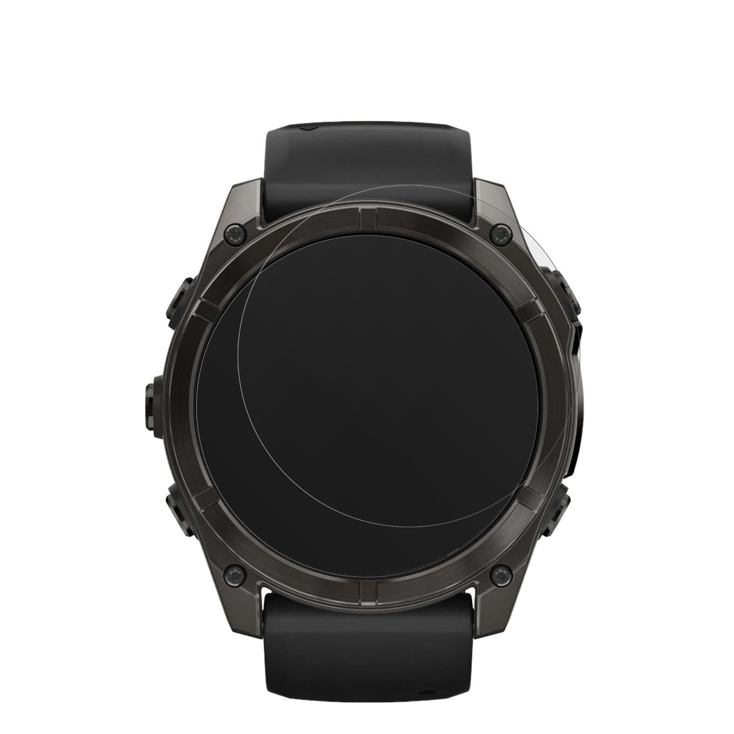 6x Schutzfolie matt für Garmin Fenix 8 43mm Displa (2)