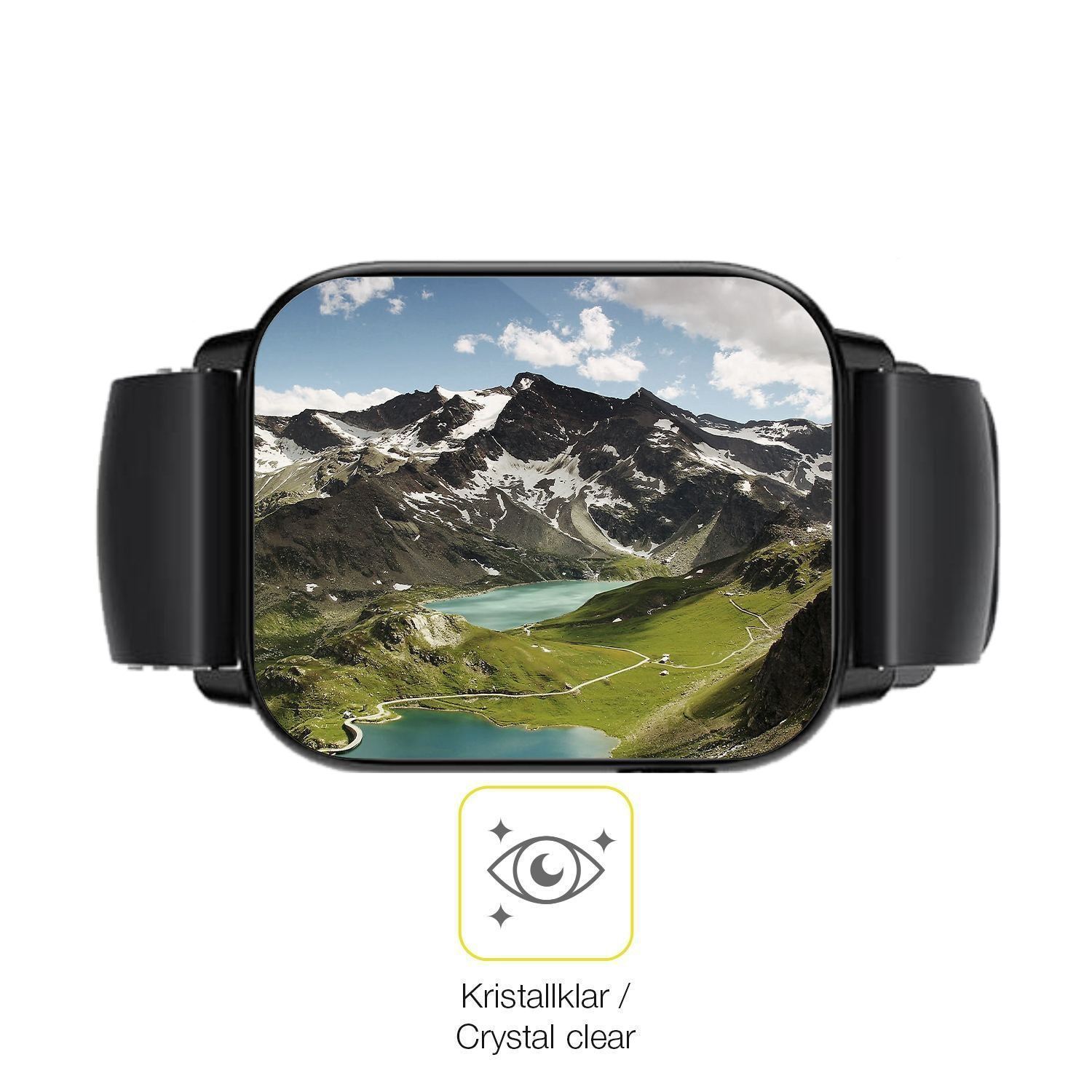 2x 3D Full Cover Schutzfolie für LLKBOHA P72 1.85  (5)